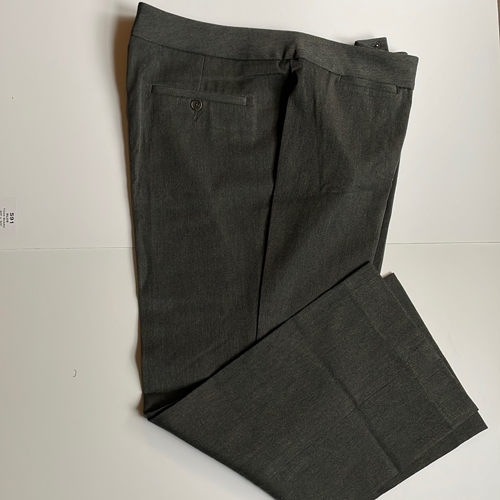Talbots grey pants 18